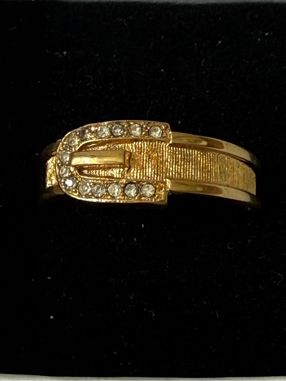 Avon Gold-Tone Signed ring